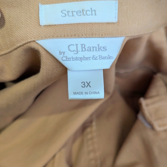 CJ Banks Women's Casual Shacket / Jacket, Size 3X - Picture 5 of 6